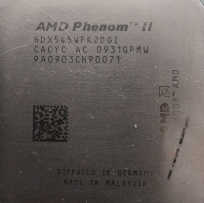процесор AMD Phenom II X2 545 (модель HDX545WFK2DGI)