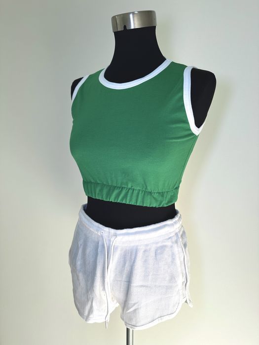 Conjunto top e calcao - novo