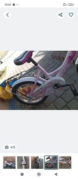 Rower dla dziewczynki