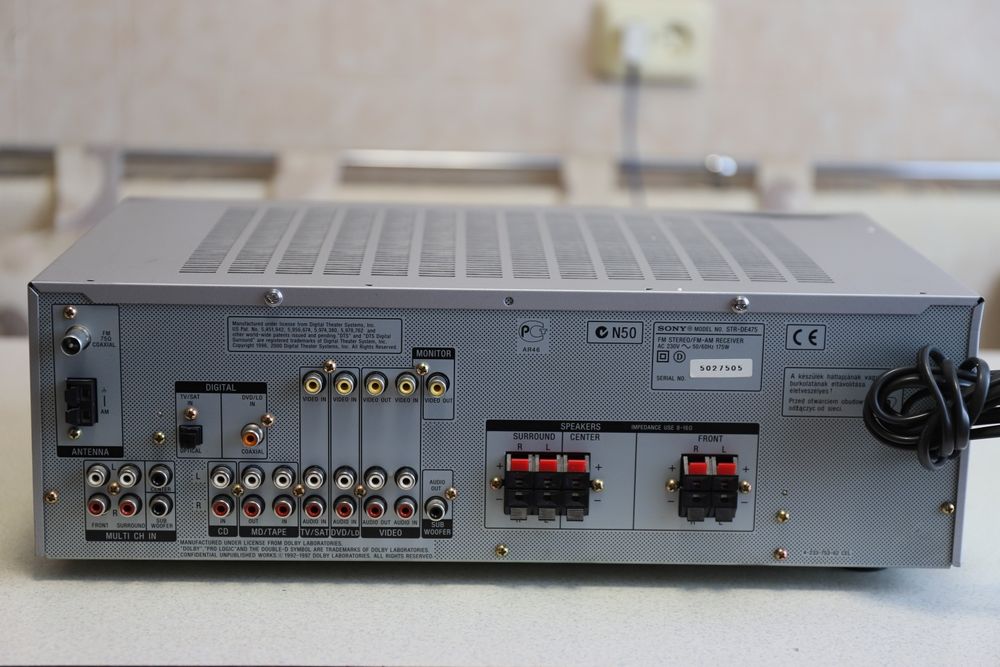 Sony  STR - DE 475   receiver