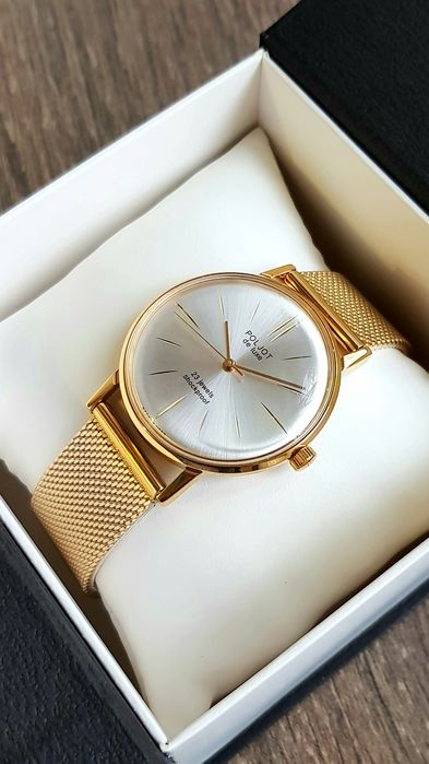 Годинник Політ Poljot de luxe Shockproof  23 rubin jewels Cal. 2209 SU