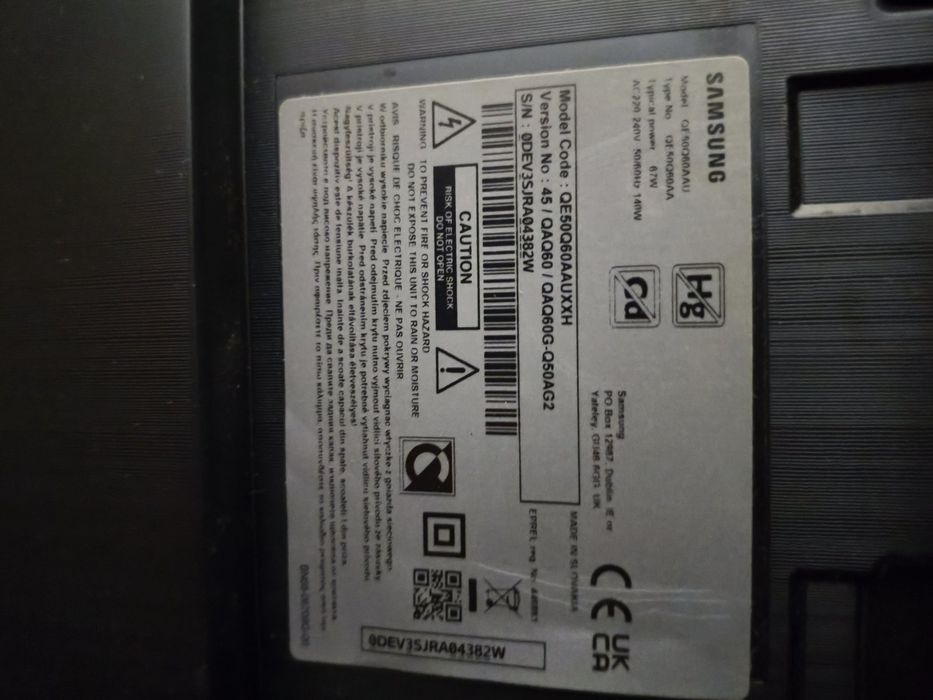 Продам телевизор SAMSUNG QE 50