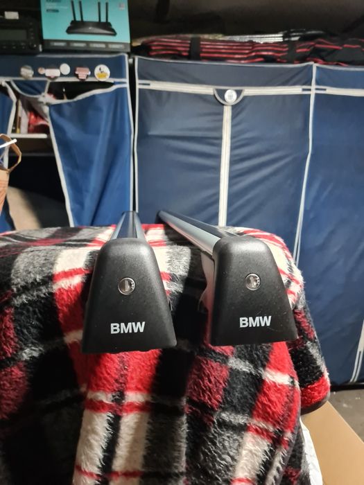 Belki na relingi dachowe, oryginał BMW.3. combi tourning E91 jak nowe
