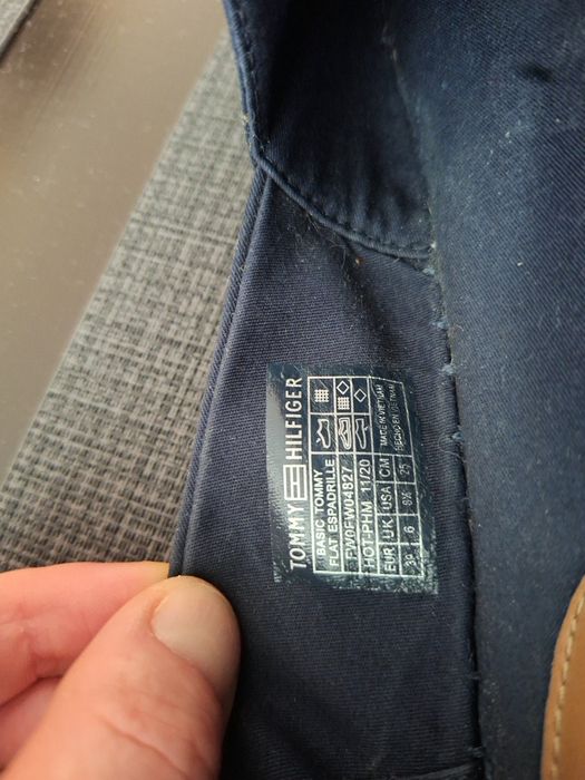 Espadryle Tommy Hilfilger