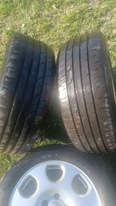 Felgi aluminiowe koła 205/55 R16 opony Continental