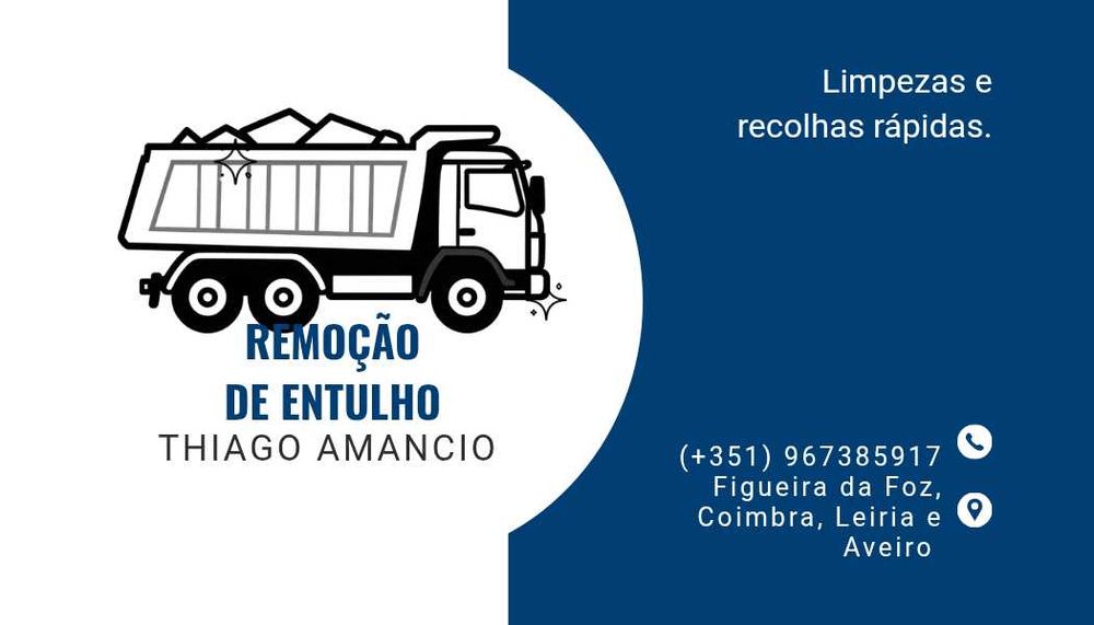 Remoção de entulho e limpeza de obras