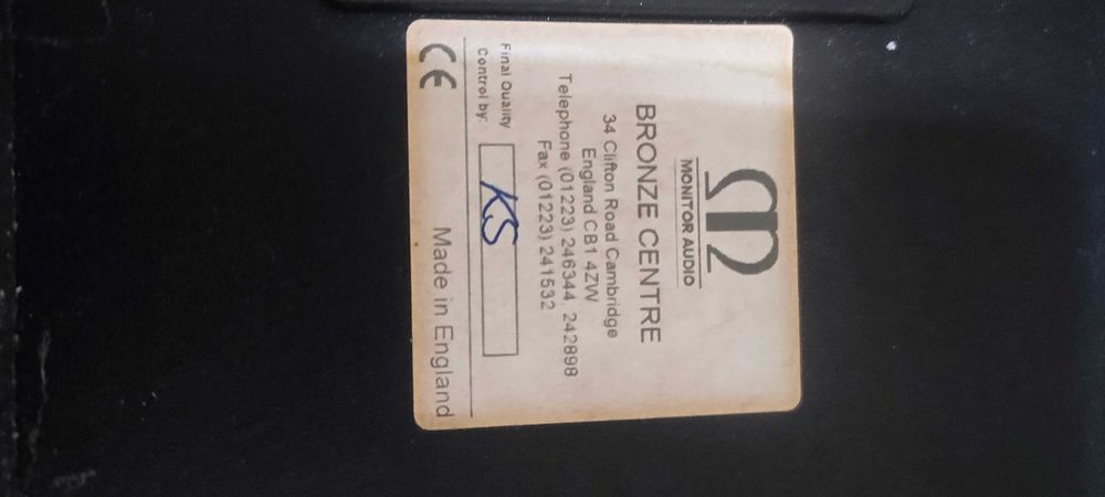 Coluna Central Monitor Audio