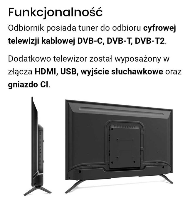 Telewizor lin 32 cale