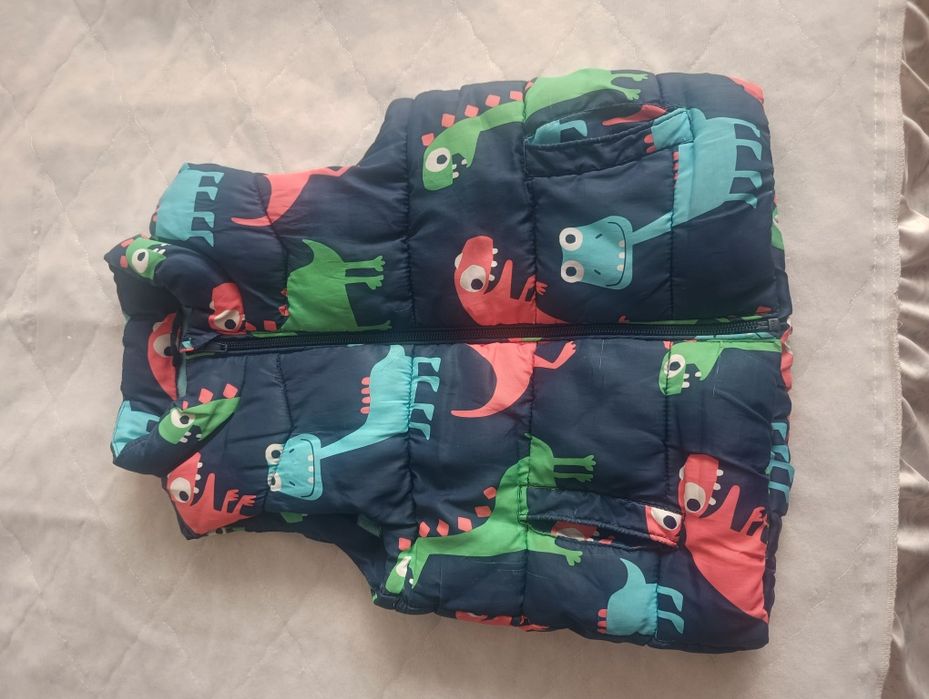 Bezrękawnik Next w dinozaury 92cm