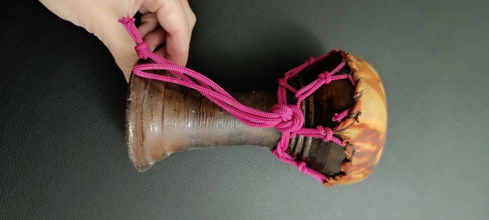 Mini tambor decorativo . Usado