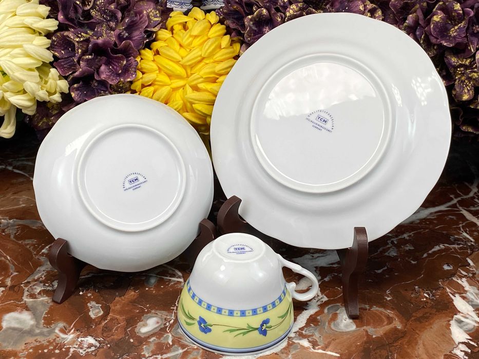 Porcelanowy zestaw śniadaniowy - 160 ml - TCM Germany #1