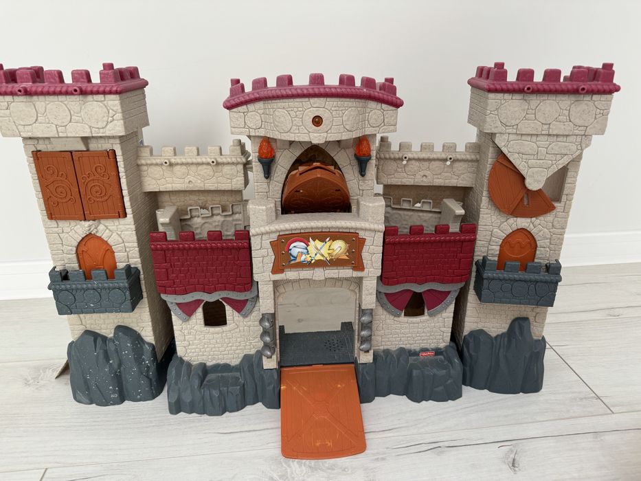 ZAMEK Fisher Price Imaginext SMOK RYCERZE