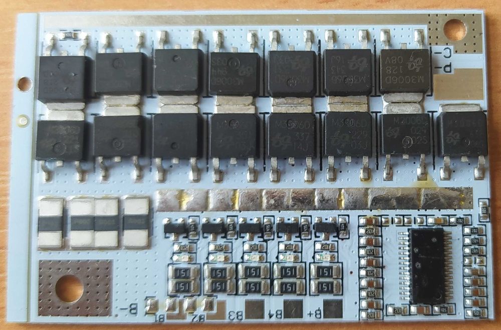 БМС, BMS lifepo4 100А 3S, 4S, 5S