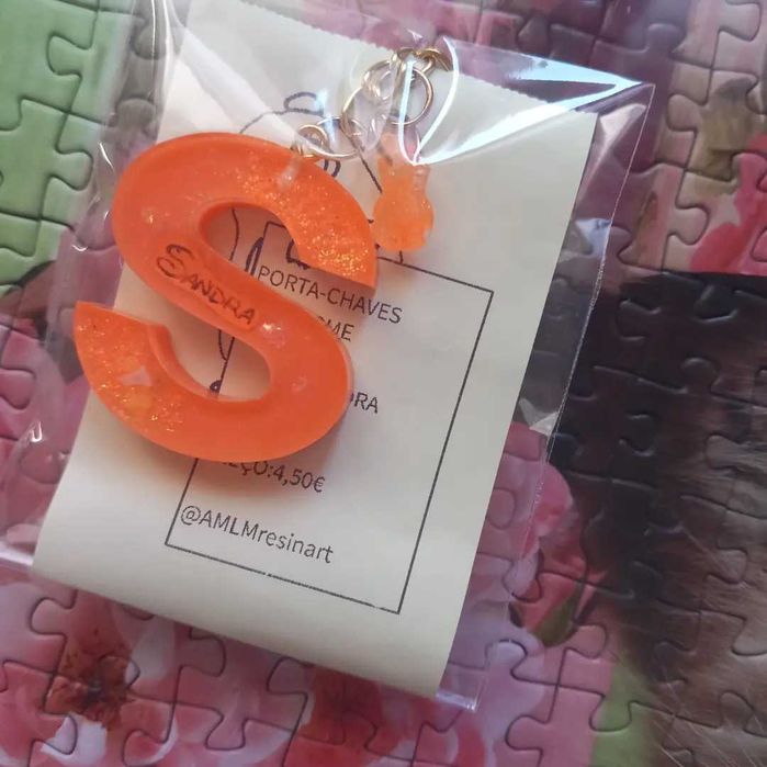 Artigos em resina epoxy