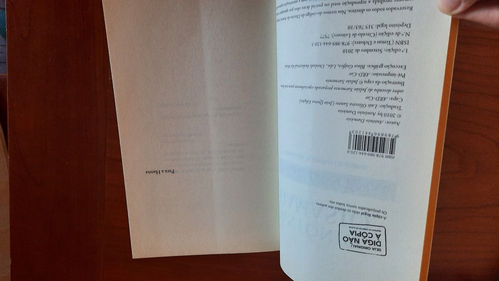 António Damásio O livro da Consciência