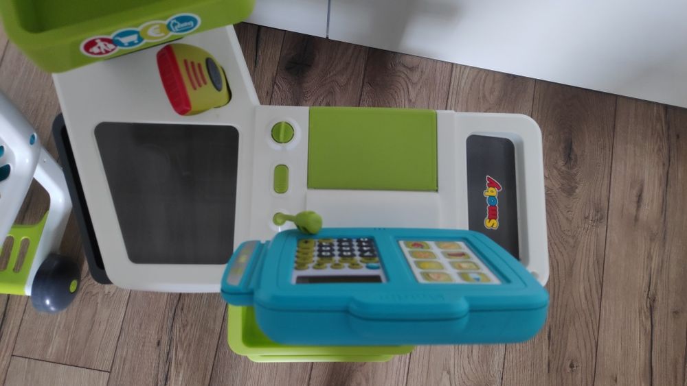 Smoby market sklep + wozek