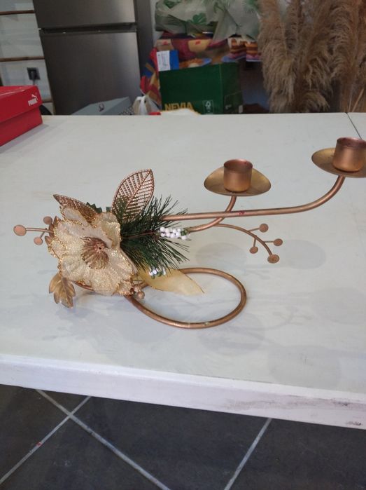 Castiçal dourado