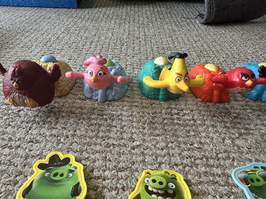 Іграшки фігурки angry birds, McDonald’s