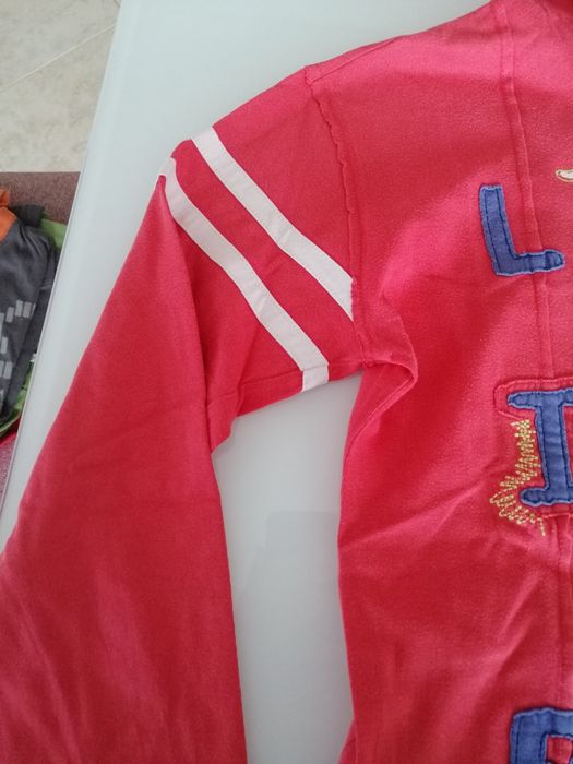 Sweatshirt vermelha rapaz 12 anos vintage
