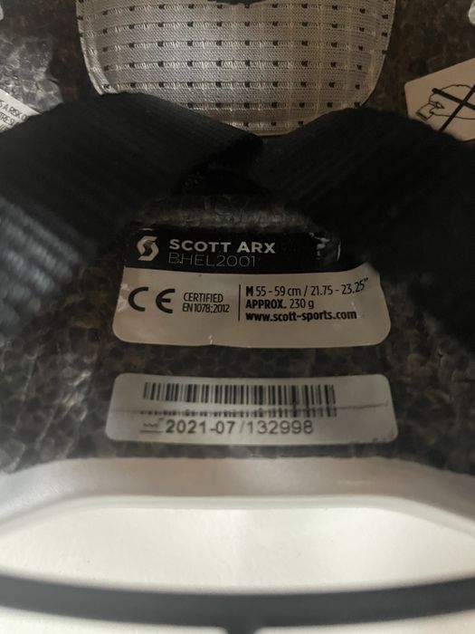 Capacete Scott bicicleta