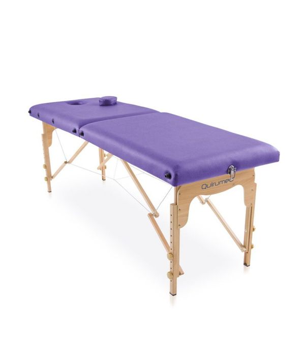 Marquesa massagem portátil de madeira QUIRUMED 180X60 cm