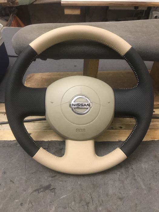 Перетяжка руля в кожу