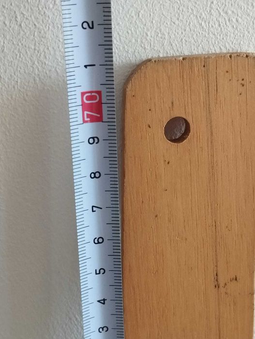 Régua T em madeira Antiga