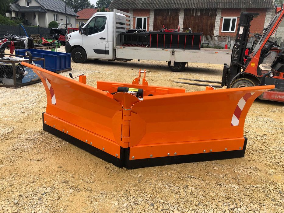 Masywny pług do śniegu hydrauliczny VOLANT gwarancja