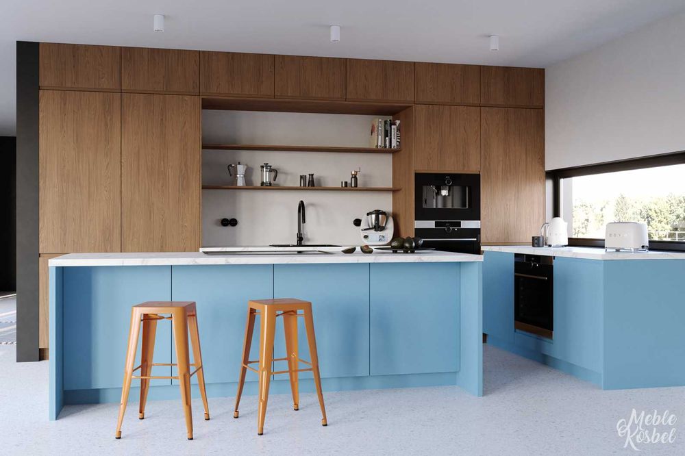 PG Kuchnia BARCELONA meble, szafki kuchenne mat TRANSPORT wycena