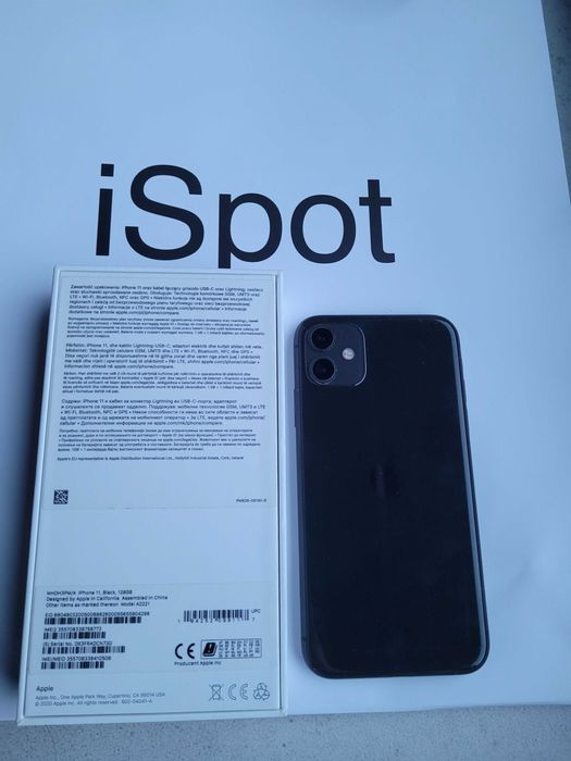 iPhone 11 128GB czarny