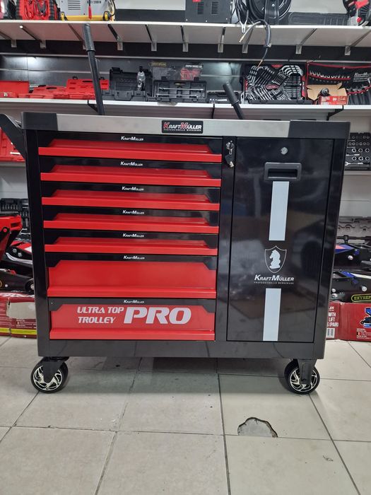 Carinho De ferramenta de 7 gavetas completas novo