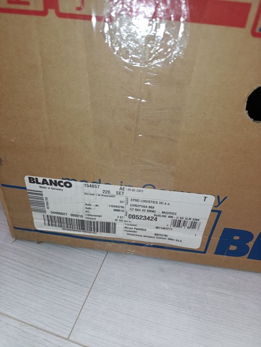 Zlew BLANCO SUBLINE 400-U antracyt