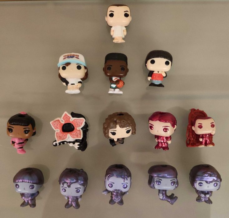 Bonecos Stanger Things - Kinder Joy