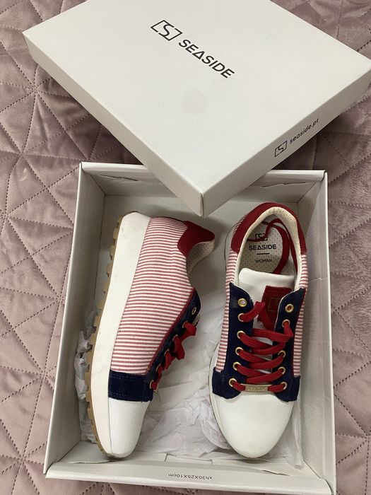 Tenis seaside novos em caixa