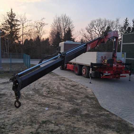 usługi dźwigowe HDS przewóz towarów transport dźwig