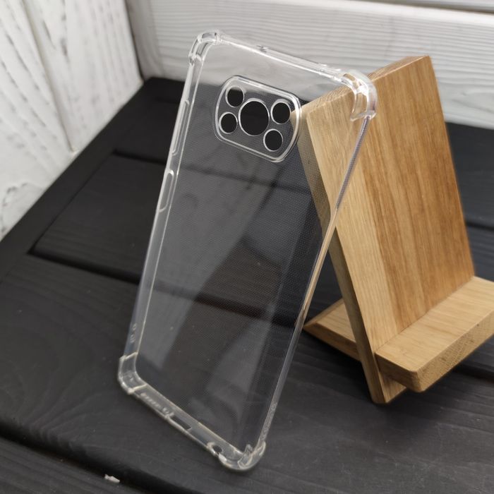 Чехол прозрачный Xiaomi Poco X3 Pro/ X3 NFC/ X7 Pro Защита камер Чохол