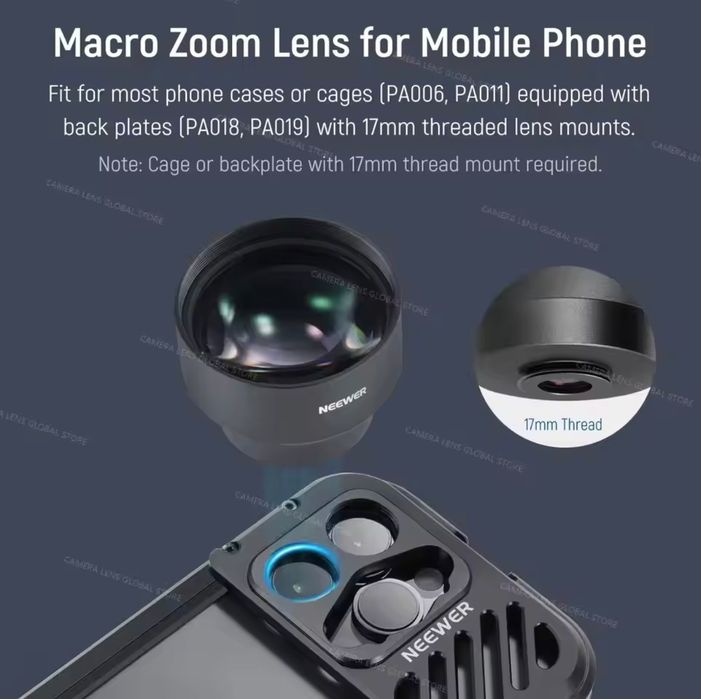 Lente para telefotos Neewer HD 60mm