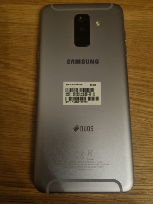 Smartphone Samsung A6+ Duo