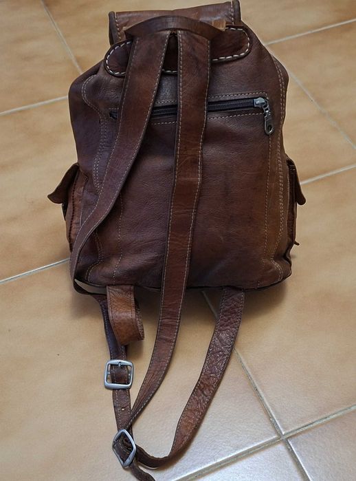 Mochila em pele/couro de qualidade, para CAÇA ou outras atividades