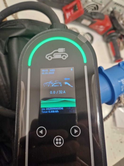 Box para carregar carro elétrico 22kw 400v ou 7,2kw a 230v monofasico