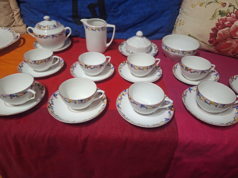 Serviço de Chá Porcelana (Coimbra Portugal)