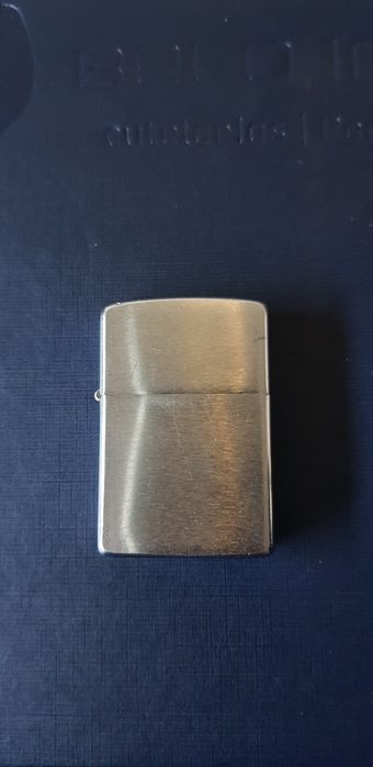 Zippo aço escovado