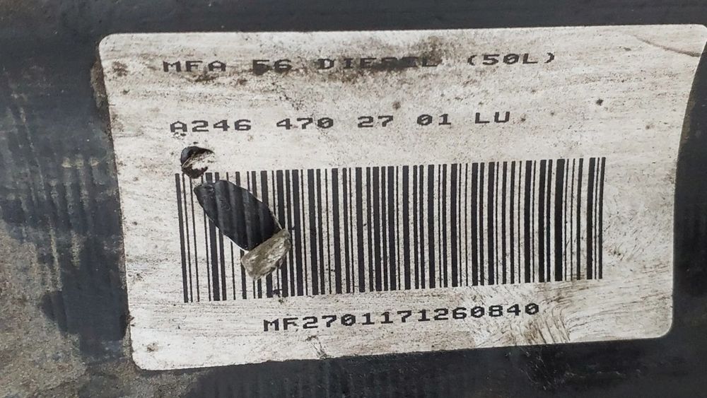 Depósito combustível MERCEDES-BENZ Classe A (W176)