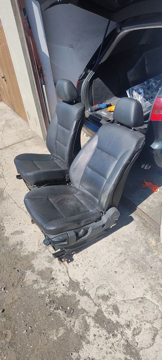 Fotele BMW  E61 skóra grzane