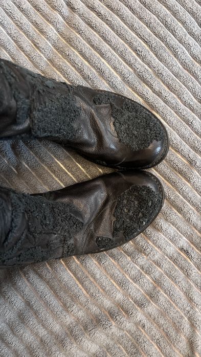 Сапоги козаки осінь,зима, шкіряні чоботи