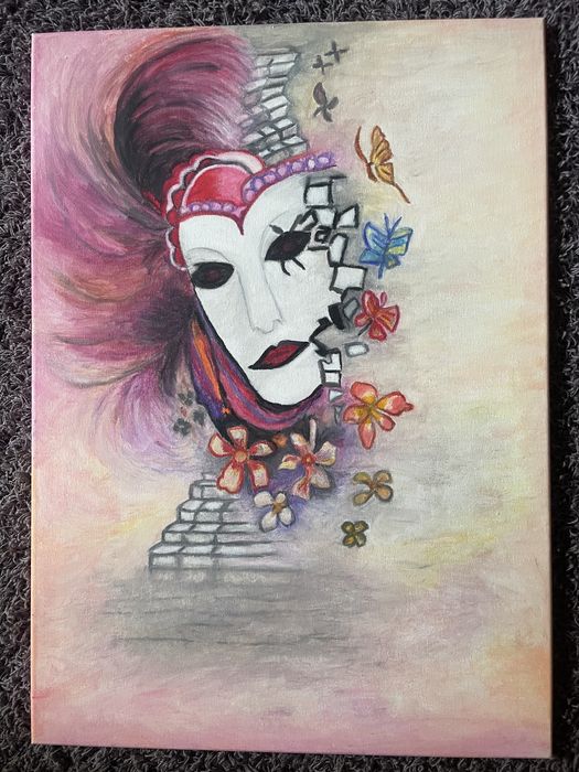Obraz pastele olejne 50x70