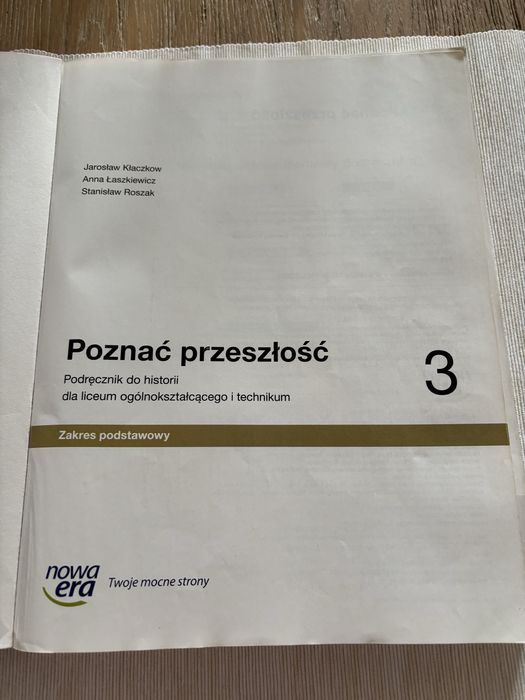 Poznać przeszlość 3 podręcznik nowa era