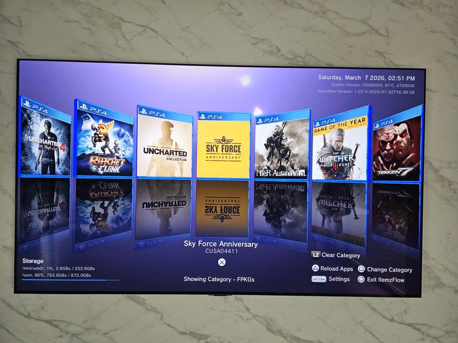 Playstation 4 slim 1tb Desbloqueada