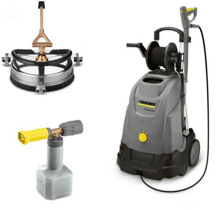 Wynajem myjka cisnieniowa  spalinowa Karcher/ gorąca woda /talerz