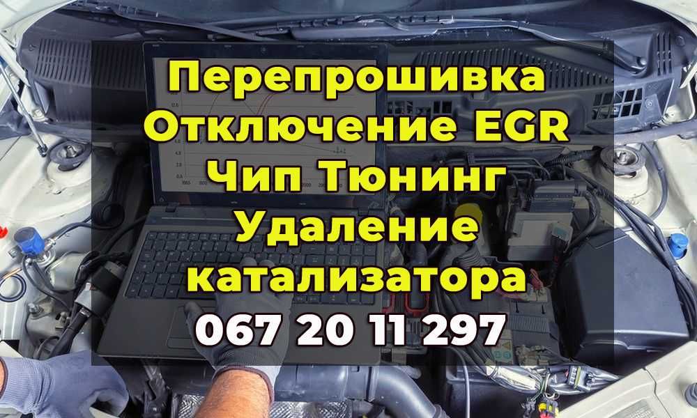Прошивка Евро 2, Отключение EGR, Чип тюнинг, Удаление катализатора